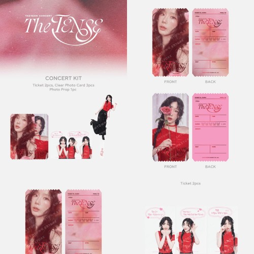 TAEYEON - Concert kit, Concert The Tense Official MD TAEYEON - Concert kit, Concert The Tense Official MD